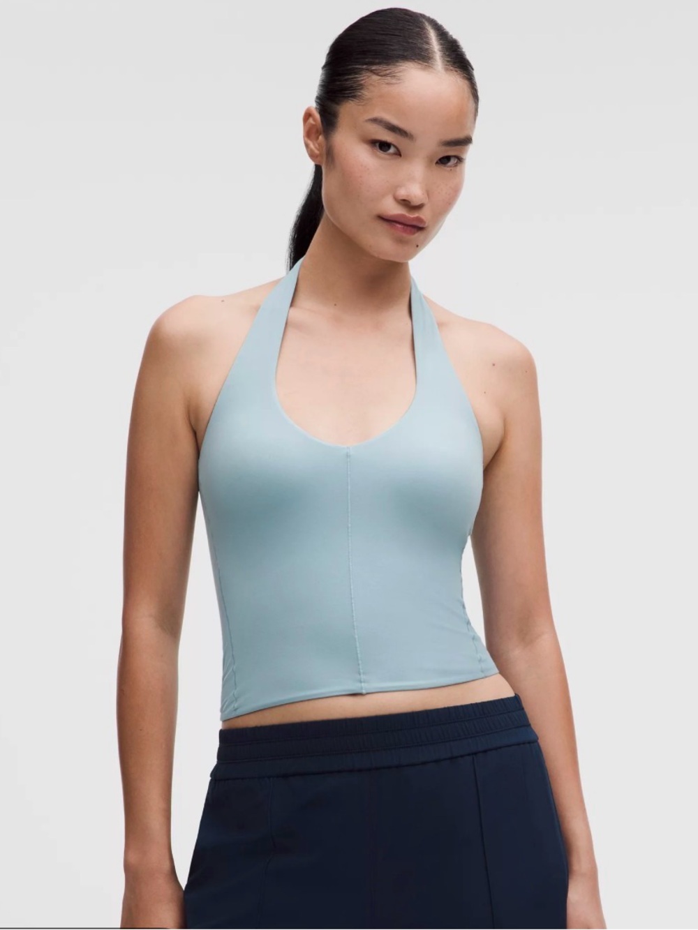 Lululemon Wundermost Ultra-Soft Nulu
Halter Tank Top